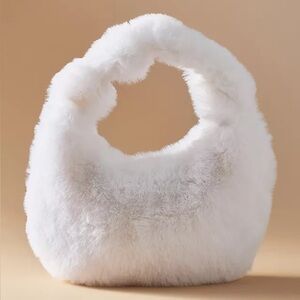 Anthropologie UNREAL FUR X BHLDN FAUX-FUR PURSE Style No.  97248694